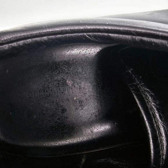 Common Projects Bball Leather Sneakers  Black Size 43 - Picture 2 of 12
